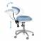 Taburete Clínica Dental Flex Stool con Respaldo Bader