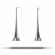 Raspador Morse, Doble Hoz, Mango Octogonal Hu-Friedy