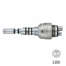 Acoplamiento NSK KCL-LED para KaVo MultiFlex Lux, Conexión Midwest 6