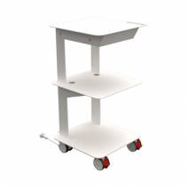 Carrito Móvil Astro Electrificado con Cajón Adaptado para Escáner Intraoral con Portátil Zilfor