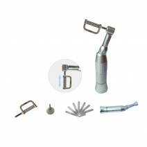 Kit para Stripping con Contraángulo Reductor 4:1 y 10 seguetas, Technoflux