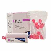 Silagum Comfort Material de Rebase Blando Cartucho 50ml + 12 puntas DMG Dental