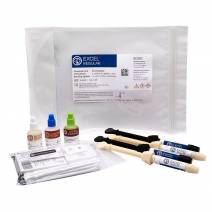 Excel Regular Kit Jeringa sin Flúor Pasta y Resina Adhesiva Reliance Orthodontic