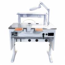 Puesto de Trabajo Inox con Aspirador, Micromotor y Luz Max Work