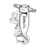 Mini Separador con Bomba de Drenaje 180º y AC45, Individual, Automático, Montaje en Unidad Dental, Aspiración Seca Cattani