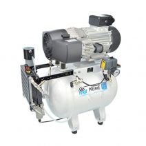 Compresor de Aire MGF Prime 2 Cilindros, Depósito 40 Litros, Secador de Membrana, 2 - 3 Equipos