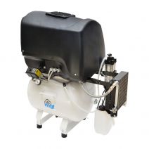 Compresor de Aire MGF Genesi con Cubierta Insonorizada, Secador de Cristales, 24L, hasta 2 Equipos