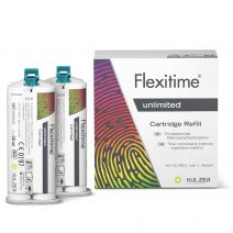 Flexitime Unlimited Silicona de Adición Reposición 2 Cartuchos 50ml Kulzer