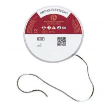 Retenedor Lingual Ortho FlexTech Oro Blanco SIN Grabado Rollo 75cm Reliance Ortho