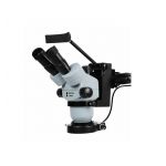 Microscopio Laboratorio Triocular Durston T70 Aumento 7x-45x, Anillo Luz LED