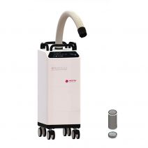 Aspiración Sirocco L CAM con Filtrado ULPA, Filtro Reutilizable y Tubo Flexible, Laboratorio, Mestra by KO-Max