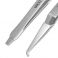 Pinza Ortodoncia para Colocar Brackets, Punta Curvada, Ixion
