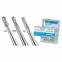 Fresas FG Periforme Carburo Tungsteno 10 uds. SS White Dental