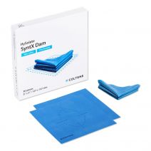 Dique de Goma HySolate Syntx SIN Látex Medio, Azul, 127x127mm 30 uds Coltène