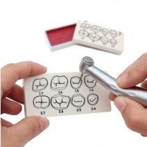 Placa de Preparación Bader con Adaptador para Fantoma