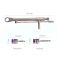 Kit Llave de Torque Manual y 16 Destornillador Bader para Implantología