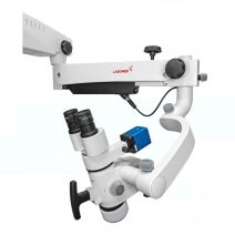 Microscopio PRIMA Lite ENT Labomed Objetivo CMO de 250mm Base en H, Ruedas