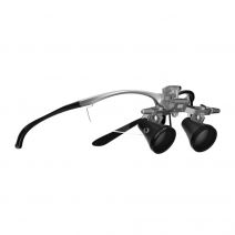 Lupa Dental Eighteeth Brillance Binoculares Galileana 3x 400mm Ajuste PD Asíncrono