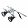 Lupa Dental Eighteeth Brillance Binoculares Galileana 3x 400mm Ajuste PD Asíncrono