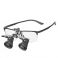 Lupa Dental Eighteeth Brillance Binoculares Galileana 3x 350mm Ajuste PD Asíncrono, Negro