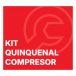 Kit Quinquenal Mantenimiento Compresor Cattani AC400 3F con Filtro HEPA H14 AC