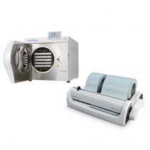 Pack Autoclave Lexnova Clase B Ego 24L con Impresora + Selladora Bio Art BioStamp CE