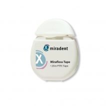Hilo Dental Miradent Mirafloss Tape White PTFE 20 metros Hager Werken