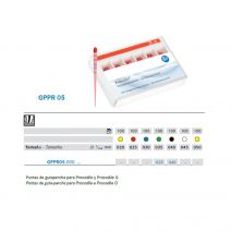 Puntas de Gutapercha GPPR05 Procodile Conicidad .05 Caja 100 uds Komet