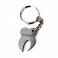 Llavero de Diseño Molar de Acero