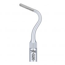 Punta Ultrasonidos Woodpecker G20 Diamantada 120 μm Compatible EMS, Tallado y Pulido de Hombros 1ud