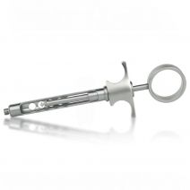 Jeringa para Anestesia Arrow Carl Martin Ampollas 1,8ml Rosca Métrica, Autoaspirante, Acero Inox, 1954ME