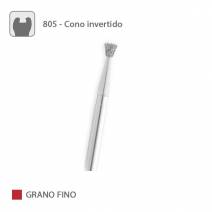 Fresa Diamante Cono Invertido 805 Grano Fino FG