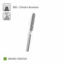 Fresa Diamante Cilindro Biselado 885 Grano Grueso FG