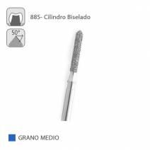 Fresa Diamante Cilindro Biselado 885 Grano Medio FG