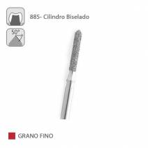 Fresa Diamante Cilindro Biselado 885 Grano Fino FG