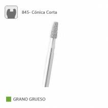 Fresa Diamante Cónica Corta 845 Grano Grueso FG
