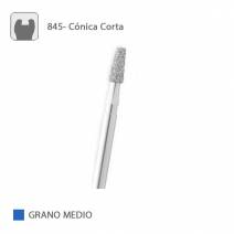 Fresa Diamante Cónica Corta 845 Grano Medio FG