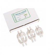 Cubetas para Flúor Blancas Dobles 50u