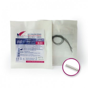 Muelle Expansor Abierto Light para Ortodoncia 3u. Muelle Expansor Abierto Light para Ortodoncia 3u.