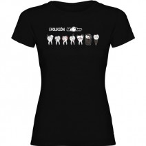 Camiseta para Dentista - Evolución Molar Chica