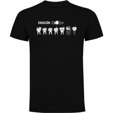 Camiseta para Odontólogo - Evolución Molar Chico Camiseta para Odontólogo - Evolución Molar Chico