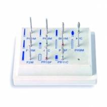 Kit “Crown Preparation” 11 Fresas F.G.