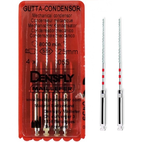 Gutta-Condensor 25mm. 4u. de Dentsply Maillefer