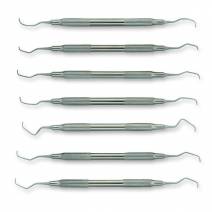 Juego de 7 Curetas Gracey