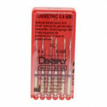 Unimetric Fresa de Penetración 0.08mm. 6uds.