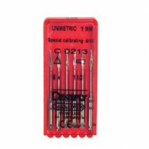 Unimetric Fresa de Calibración 1mm. 6uds.