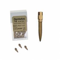 RST Surtex Gold Perno Dorado Corto 7,8mm. Reposición 15u. Dentatus