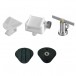 Kit Accesorios + Placas para Articulador Facial 7 piezas